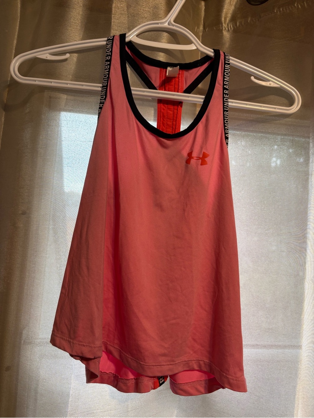 Under Armour Pink Racerback Athletic Tank